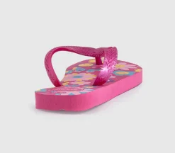 Kids Flores Flip Flops
