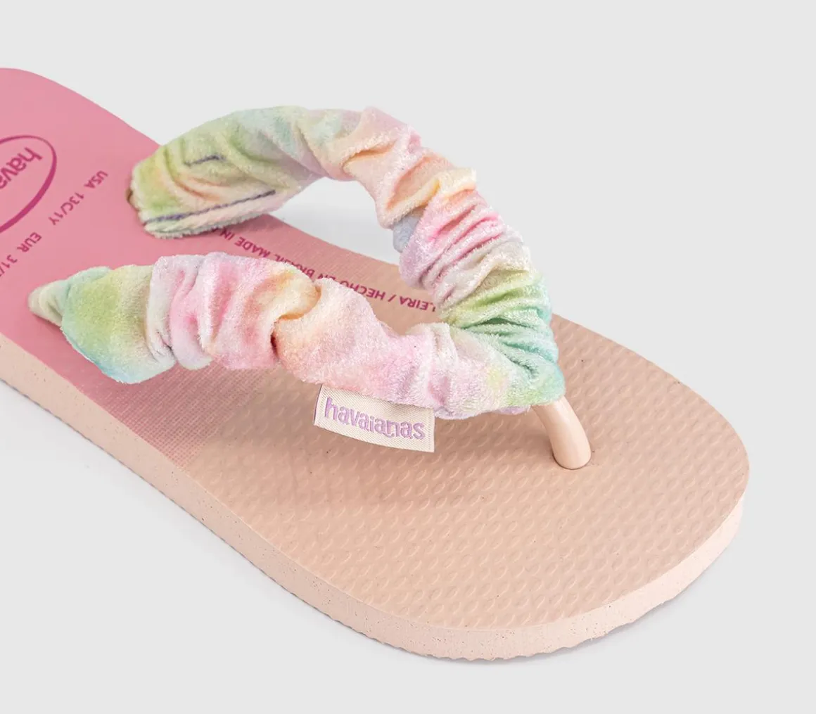 Kids Fluffy Flip Flops