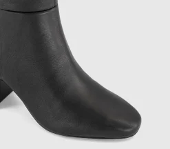 Kiera Block Heel Knee High Boots