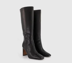Kiki Slim Heel Knee High Boots