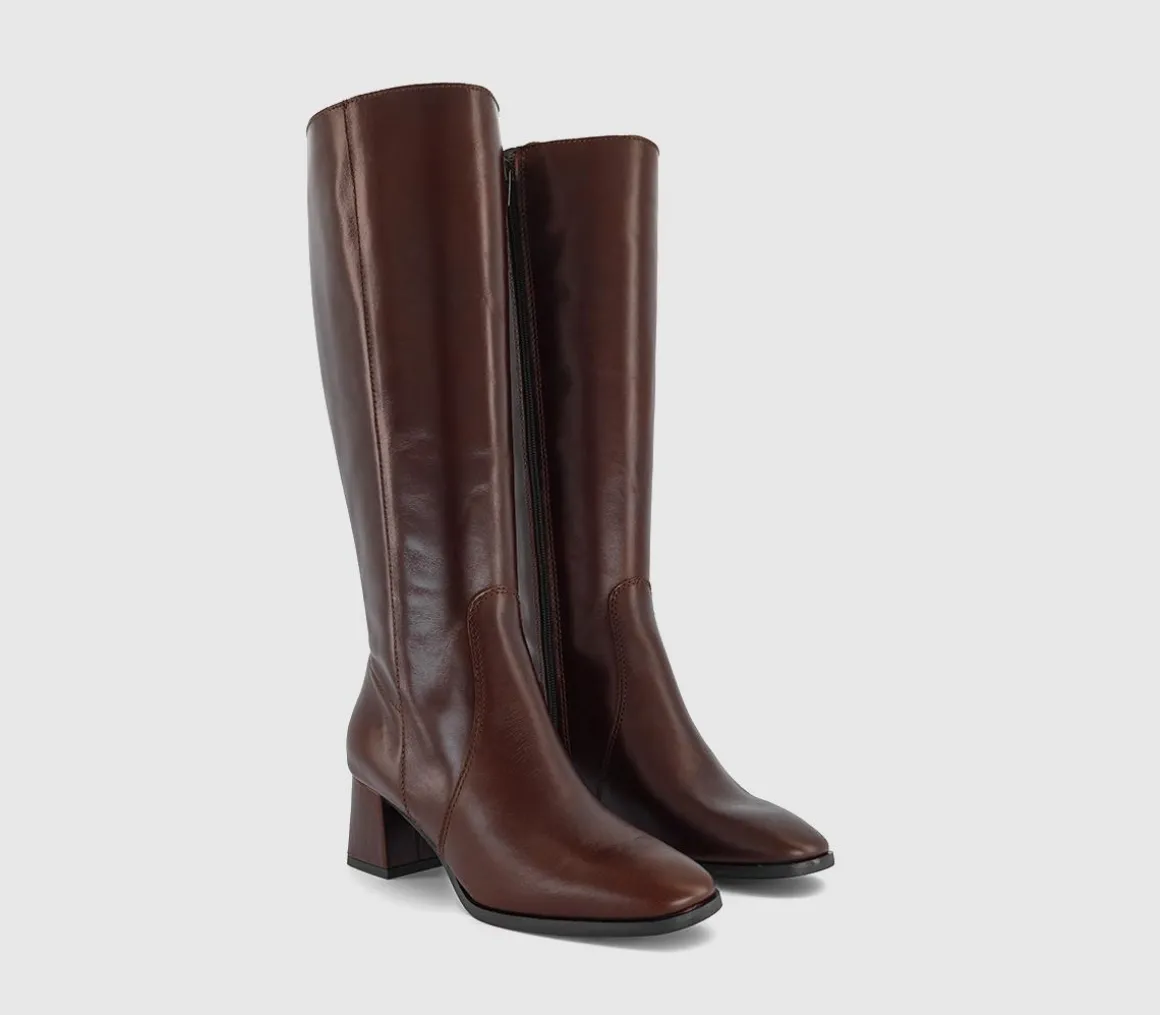 Kleo Block Heel Knee High Boots