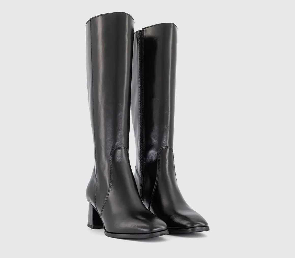Kleo Block Heel Knee High Boots