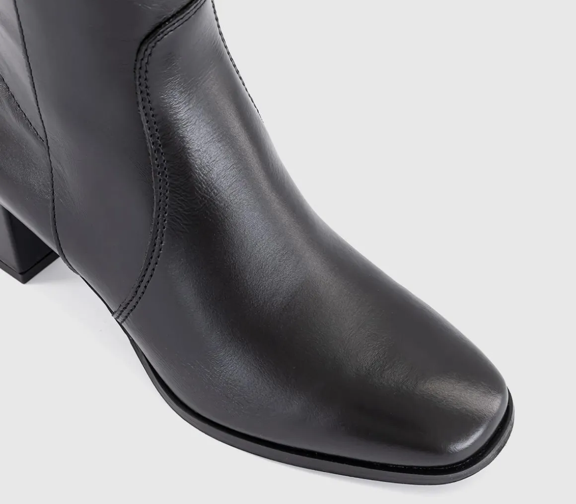 Kleo Block Heel Knee High Boots