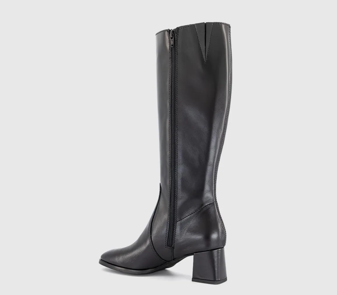 Kleo Block Heel Knee High Boots