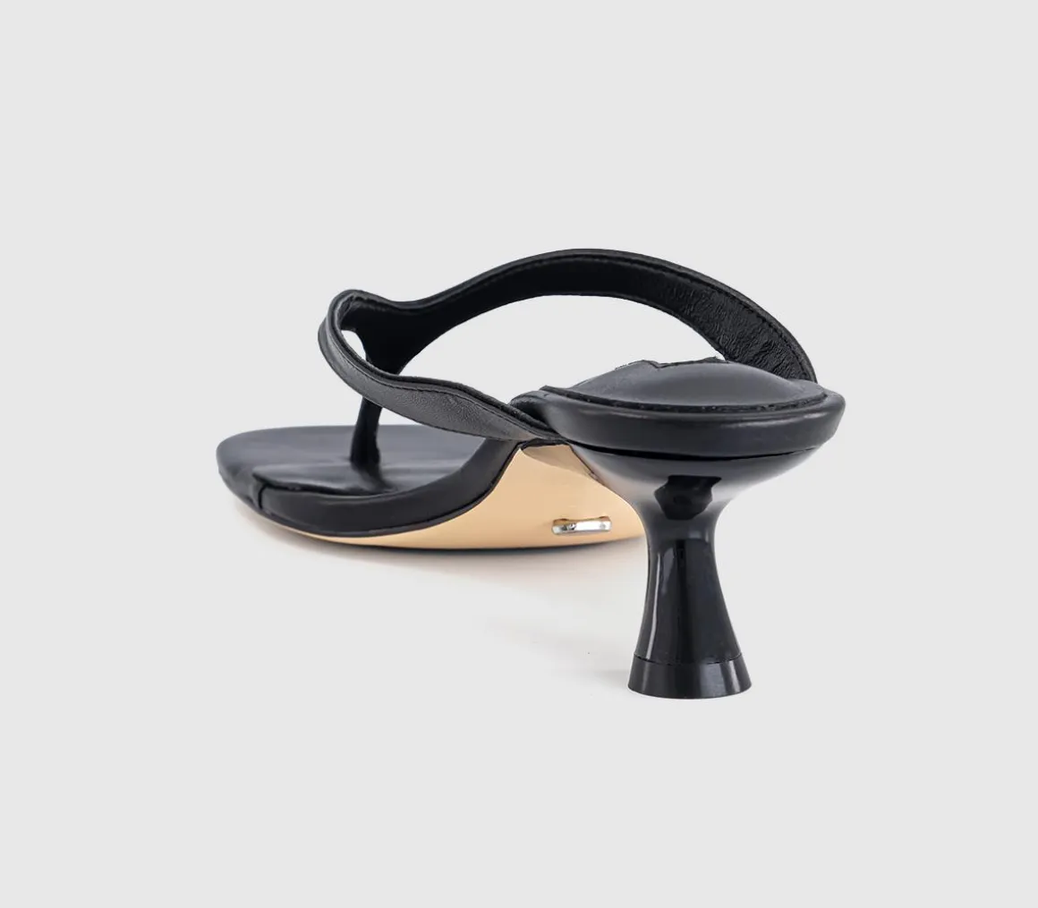 Krista Toe Post Kitten Heeled Sandals