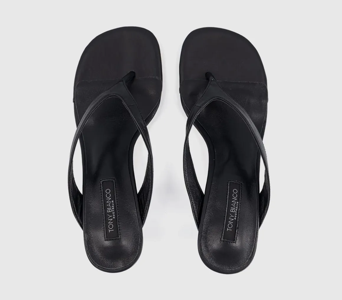 Krista Toe Post Kitten Heeled Sandals