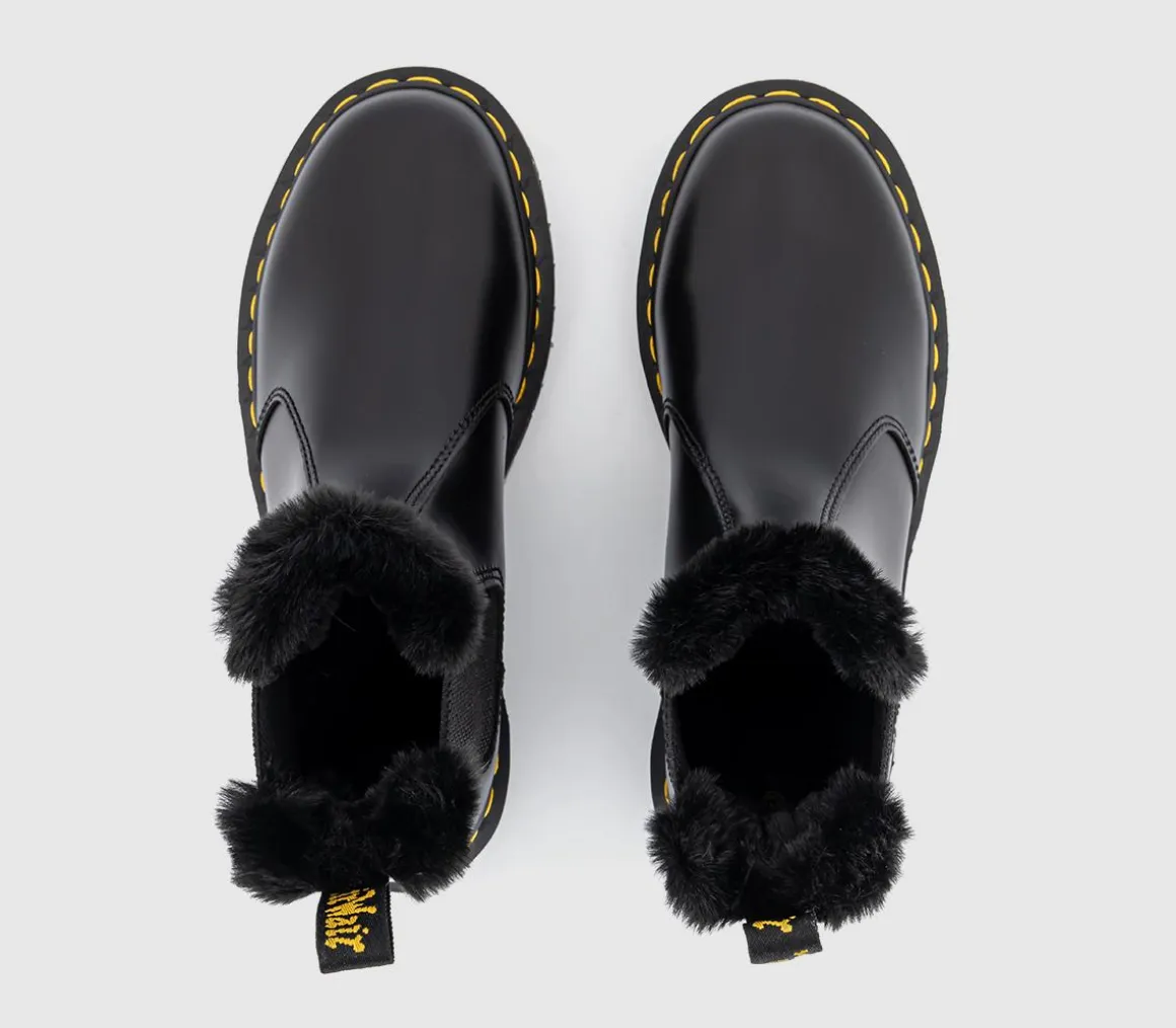 2976 Leonore Fur Lined Chelsea Boots