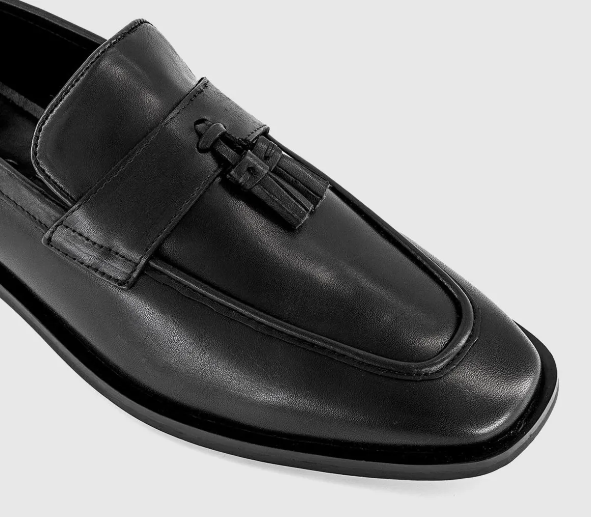 Mackle Square Toe Tassel Loafers