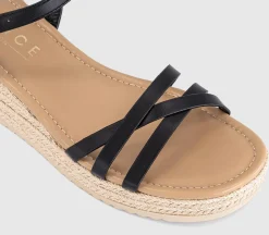 Magnolia Strappy Espadrille Wedges