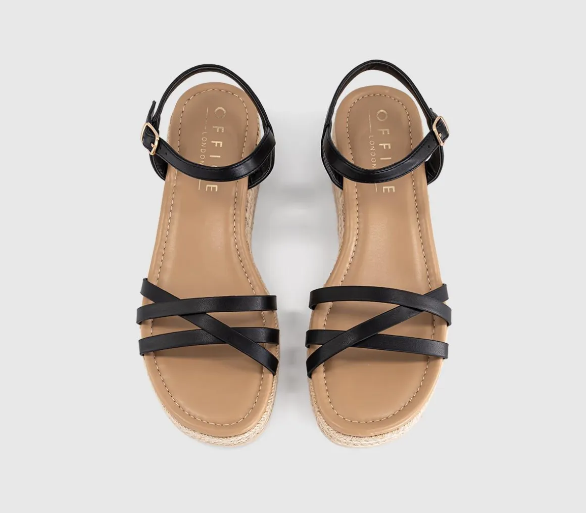 Magnolia Strappy Espadrille Wedges