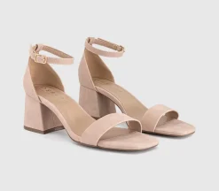 Makaya Two Part Block Heel Sandals
