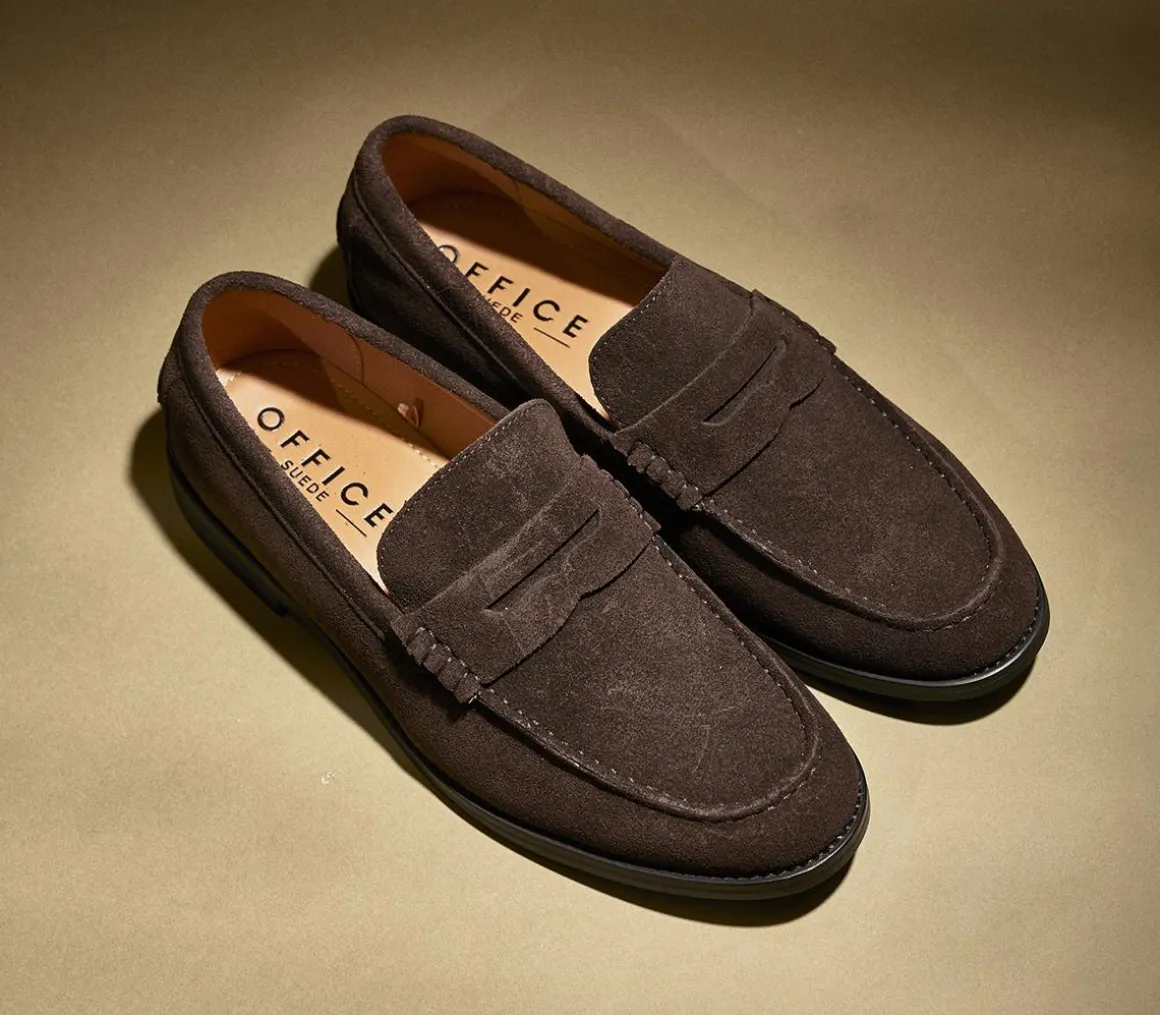 Marcel Round Toe Penny Loafers