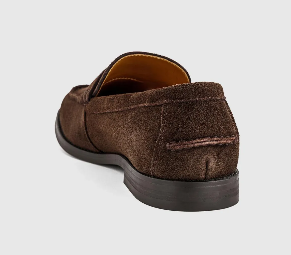 Marcel Round Toe Penny Loafers