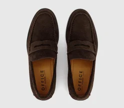 Marcel Round Toe Penny Loafers