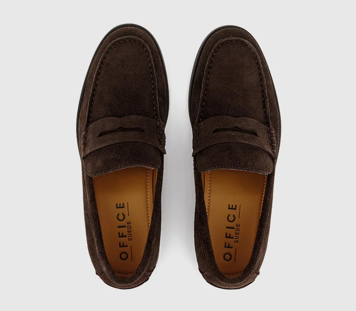 Marcel Round Toe Penny Loafers