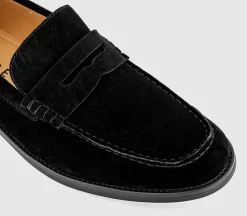 Marcel Round Toe Penny Loafers
