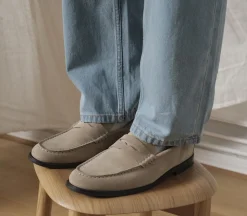 Marcel Round Toe Penny Loafers