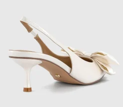 Mariella Bow Slingback Court Heels