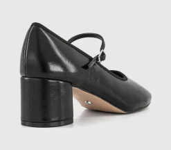 Marlowe One Strap Heeled Mary Janes