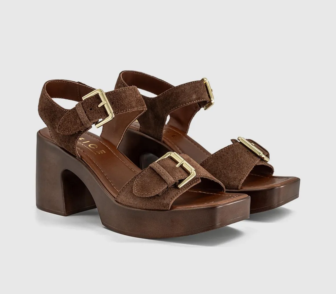 Marseille Two Part Heeled Sandals