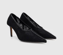 Master Lace High Vamp Court Heels