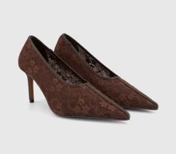 Master Lace High Vamp Court Heels