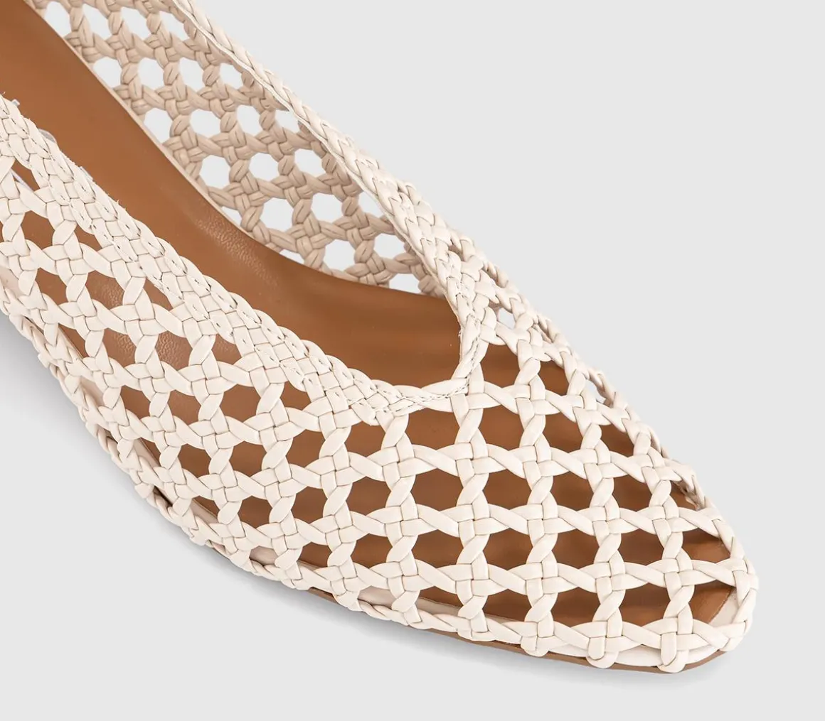 Matisse Basket Weave Stack Heels Court