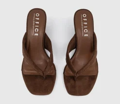 Maven Toe Post Wedge Sandals