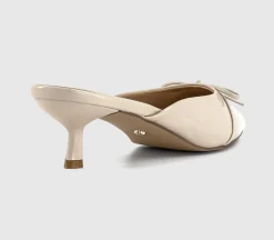 Maya Bow Detail Court Mules