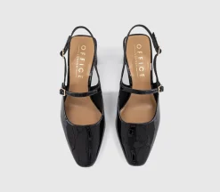 Medley Strap Detail Slim Heels Court
