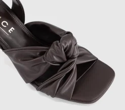 Melani Twist Front Slingback Sandals
