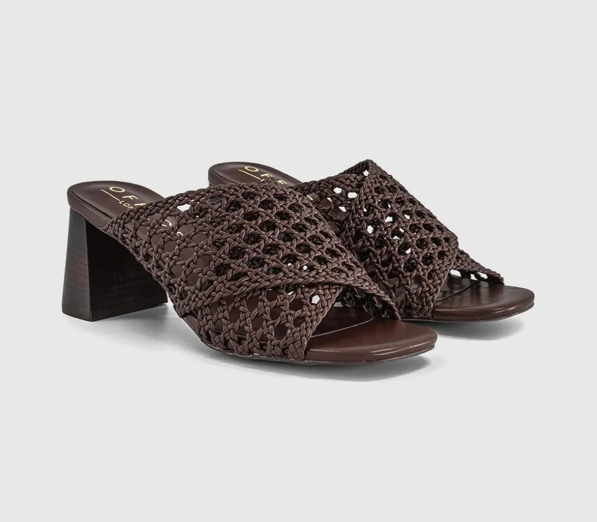 Melbourne Basket Weave Mules