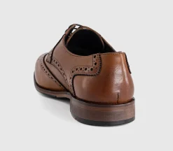 Melwin Lace Up Derby Brogue Shoes