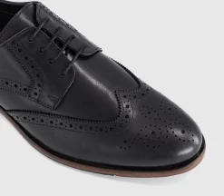 Melwin Lace Up Derby Brogue Shoes