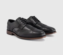 Melwin Lace Up Derby Brogue Shoes