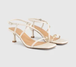 Mia Hardware Detail Heeled Sandals