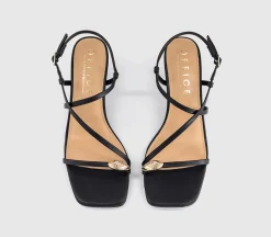 Mia Hardware Detail Heeled Sandals