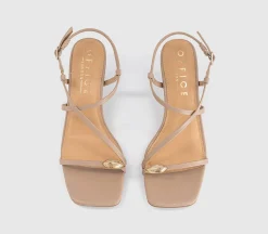 Mia Hardware Detail Heeled Sandals