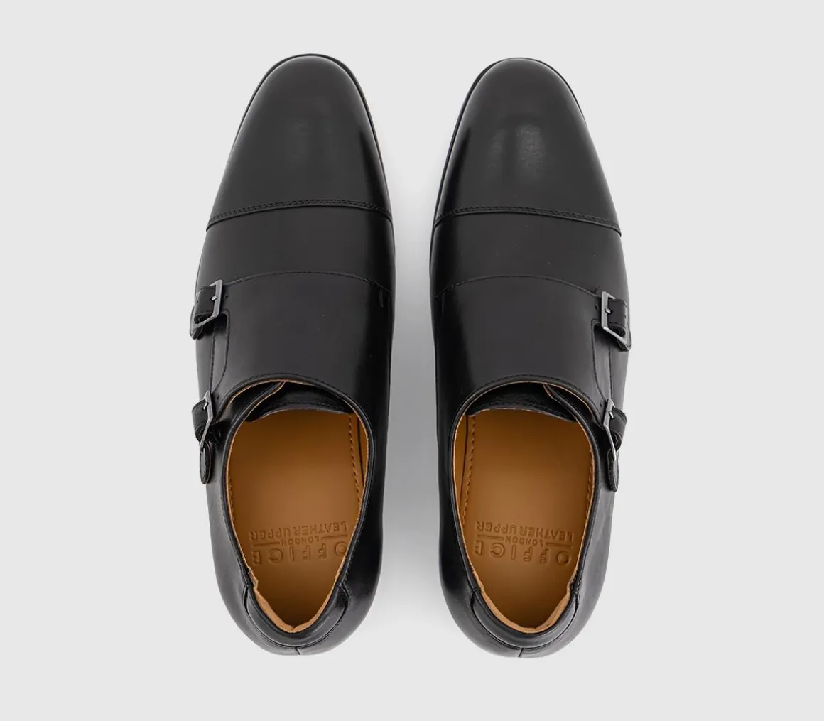 Michal Double Strap Monk Shoes