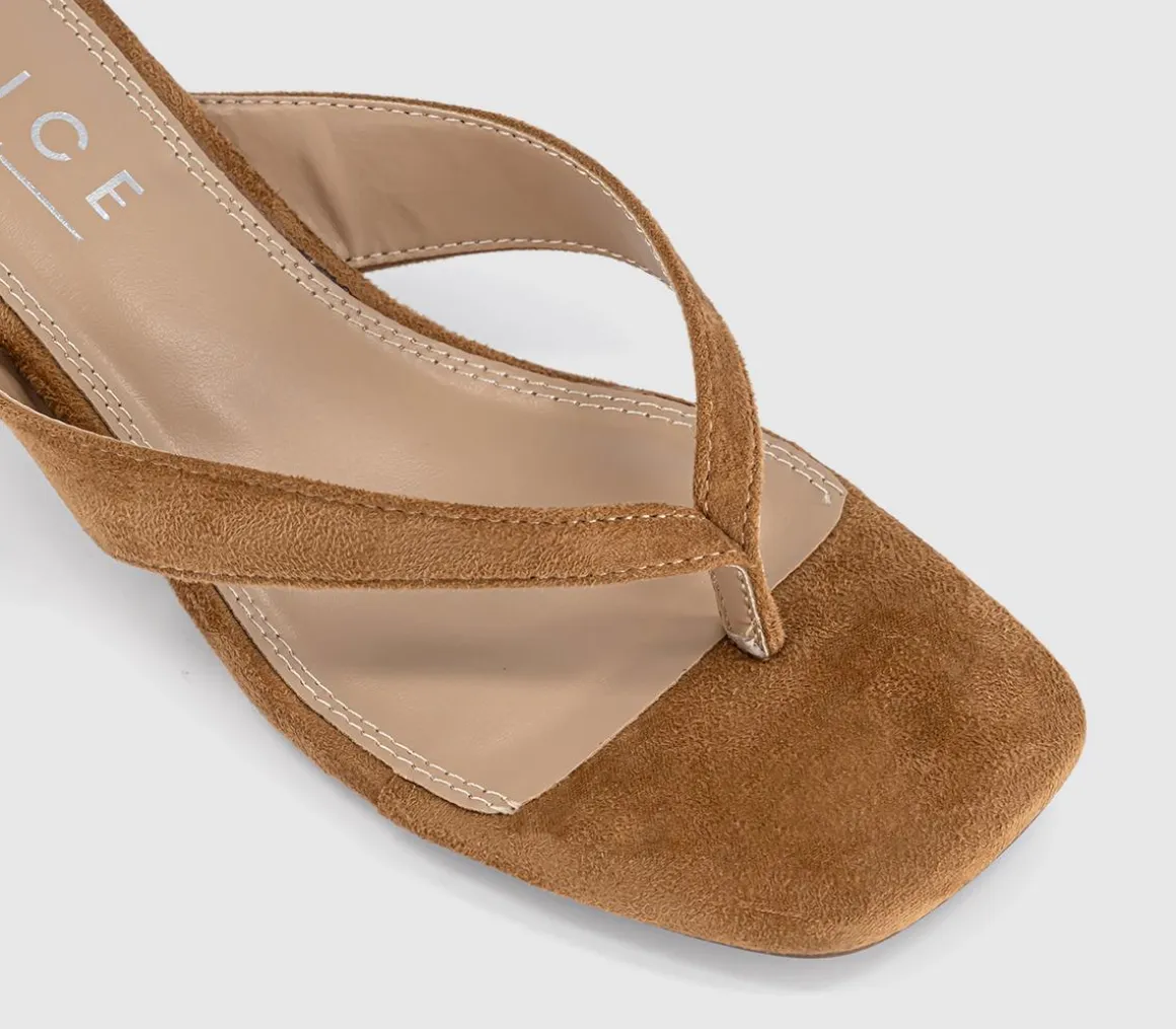 Mila Toe Post Heeled Sandals