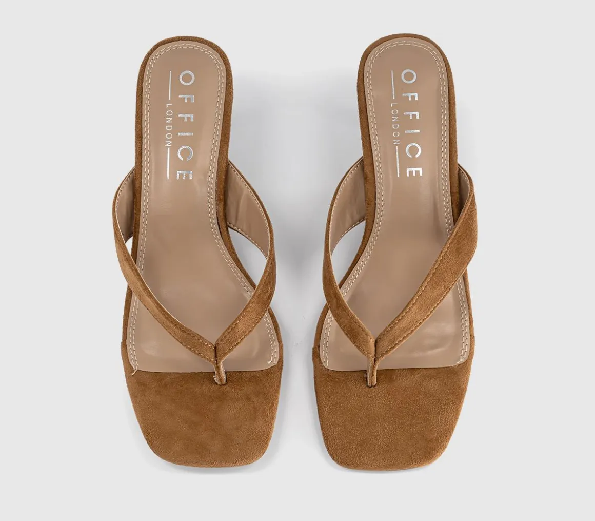 Mila Toe Post Heeled Sandals