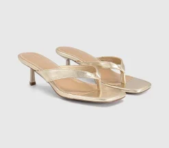 Mila Toe Post Heeled Sandals