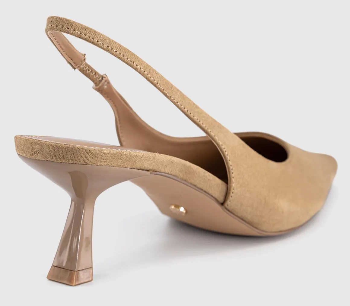 Million Slingback Kitten Heels