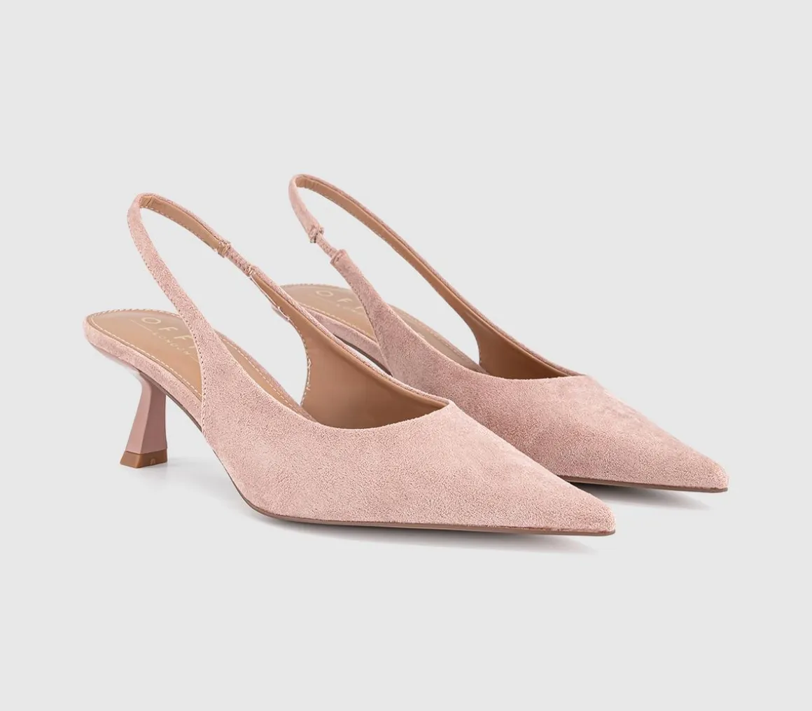 Million Slingback Kitten Heels