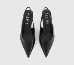 Million Slingback Kitten Heels