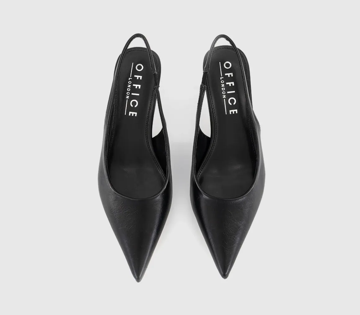 Million Slingback Kitten Heels