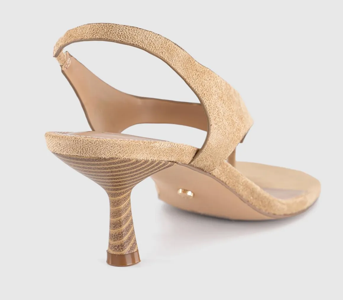 Mimi Toe Post Slingback Heels