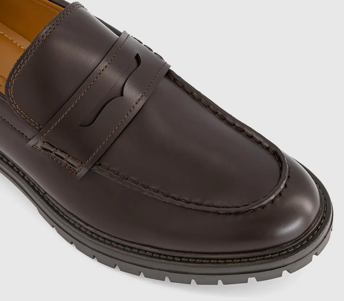 Moe Chunky Cleat Sole Loafers