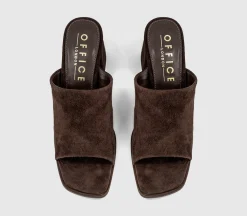 Monroe Block Heel Mules