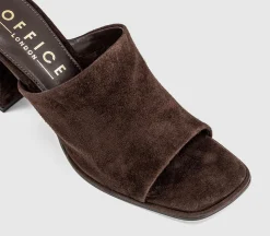 Monroe Block Heel Mules